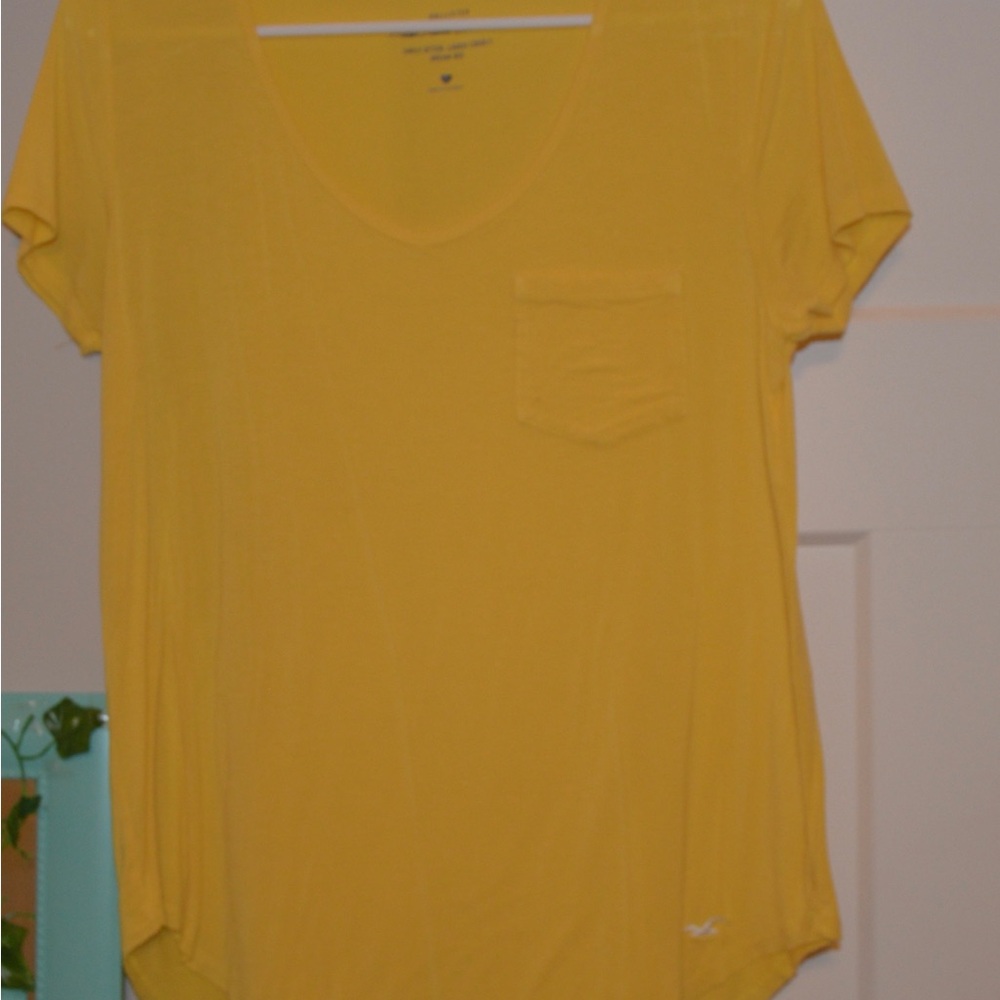 Hollister Yellow T-Shirt
